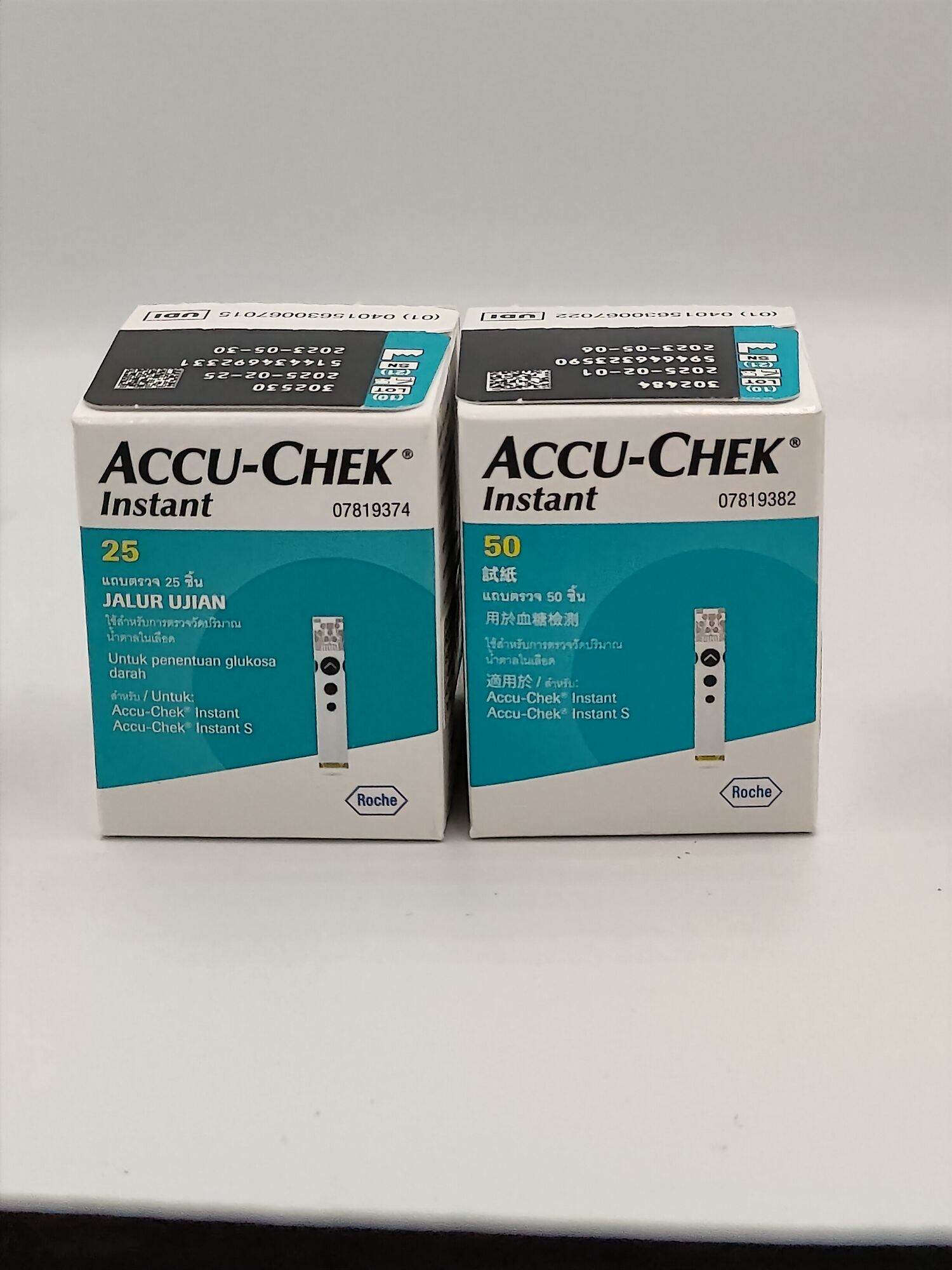 Accu-Chek Instant Test Strips 25's/50's EXP 11 /25