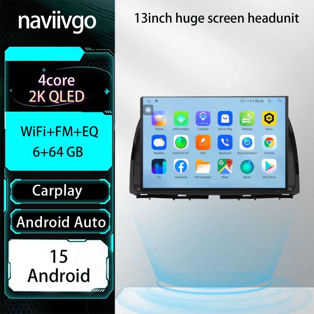 Android 13 2Din Gps Navigation Wifi Car Audio Player For Hyundai