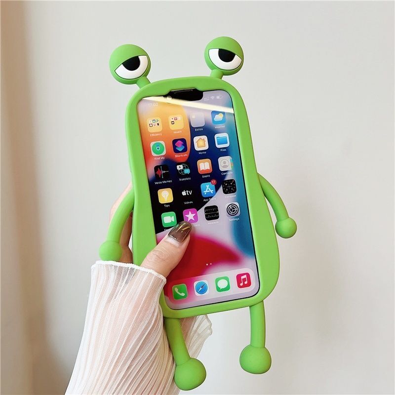 Frosch Handyhülle Aus Silikon Weiches Schutzcase Für Iphone_voghion.com