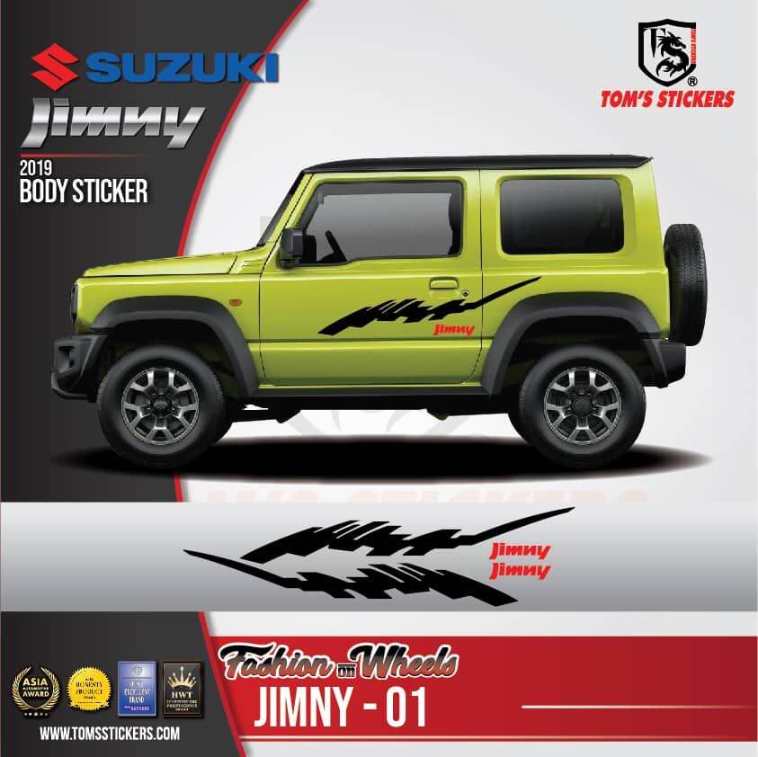 👍👍 SUZUKI JIMNY CAR BODY STICKERS SET JIMNY - 01 | Lazada