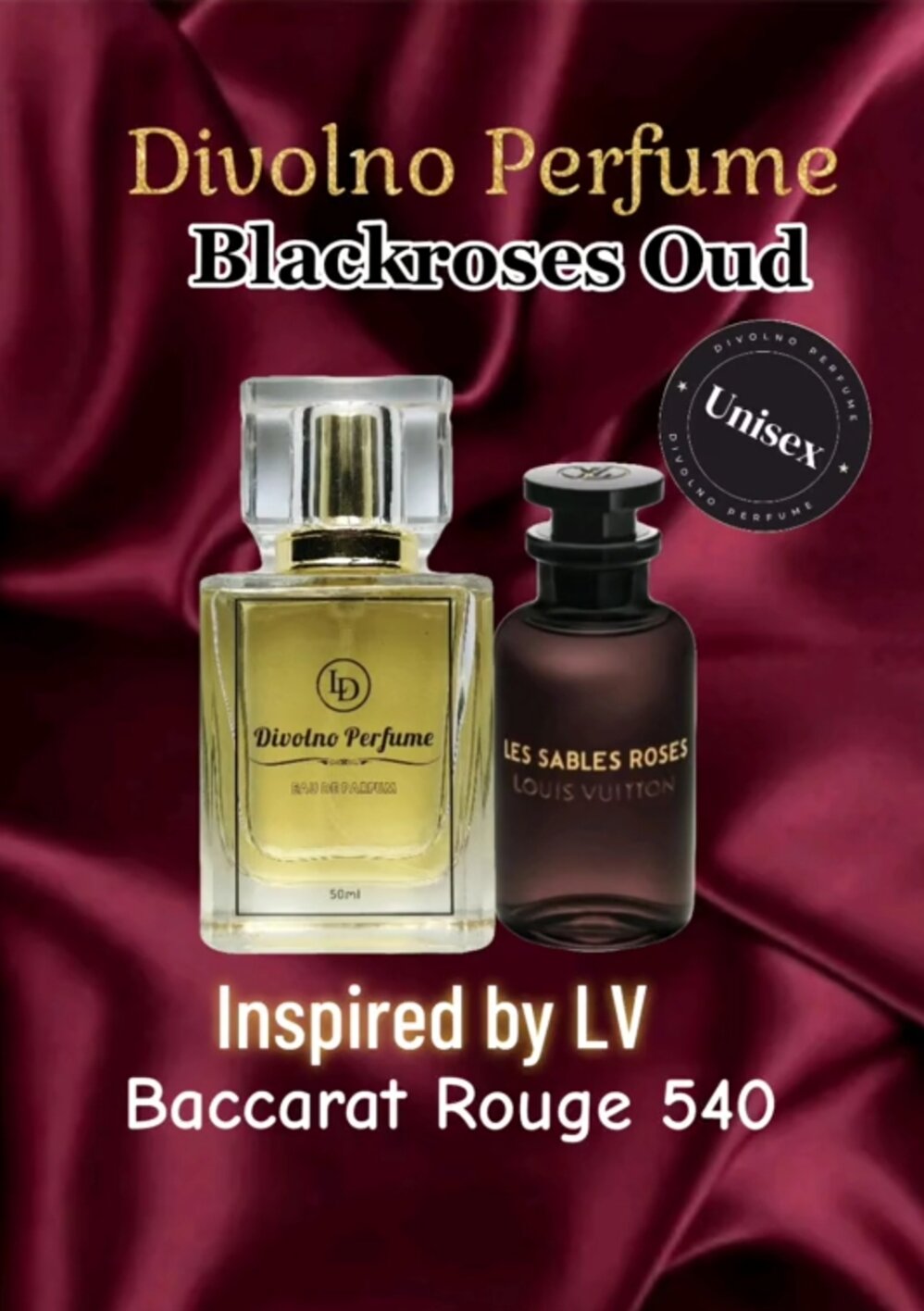 Louis Vuitton Les Sables Roses Unisex EDP Perfume (Minyak Wangi