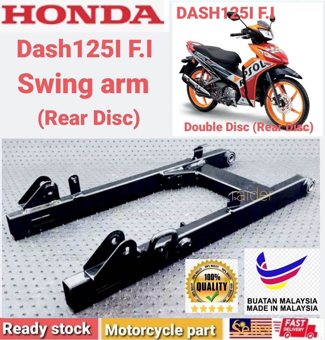 Honda Dash125 I Fl Rear swing arm (Rear Disc) Lazada