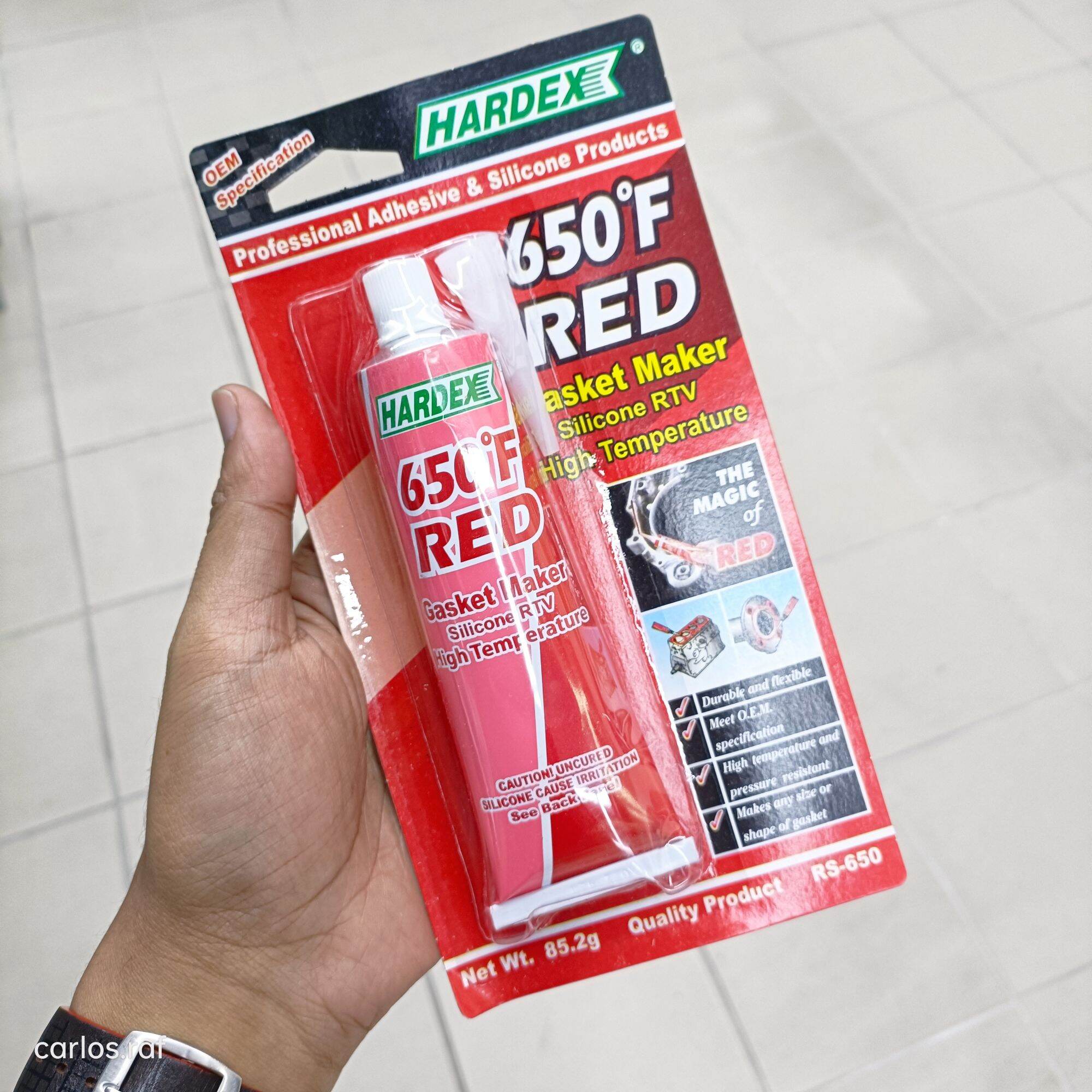 USA Hardex RTV Silicone High Temperature Non Corrosive Gasket Maker