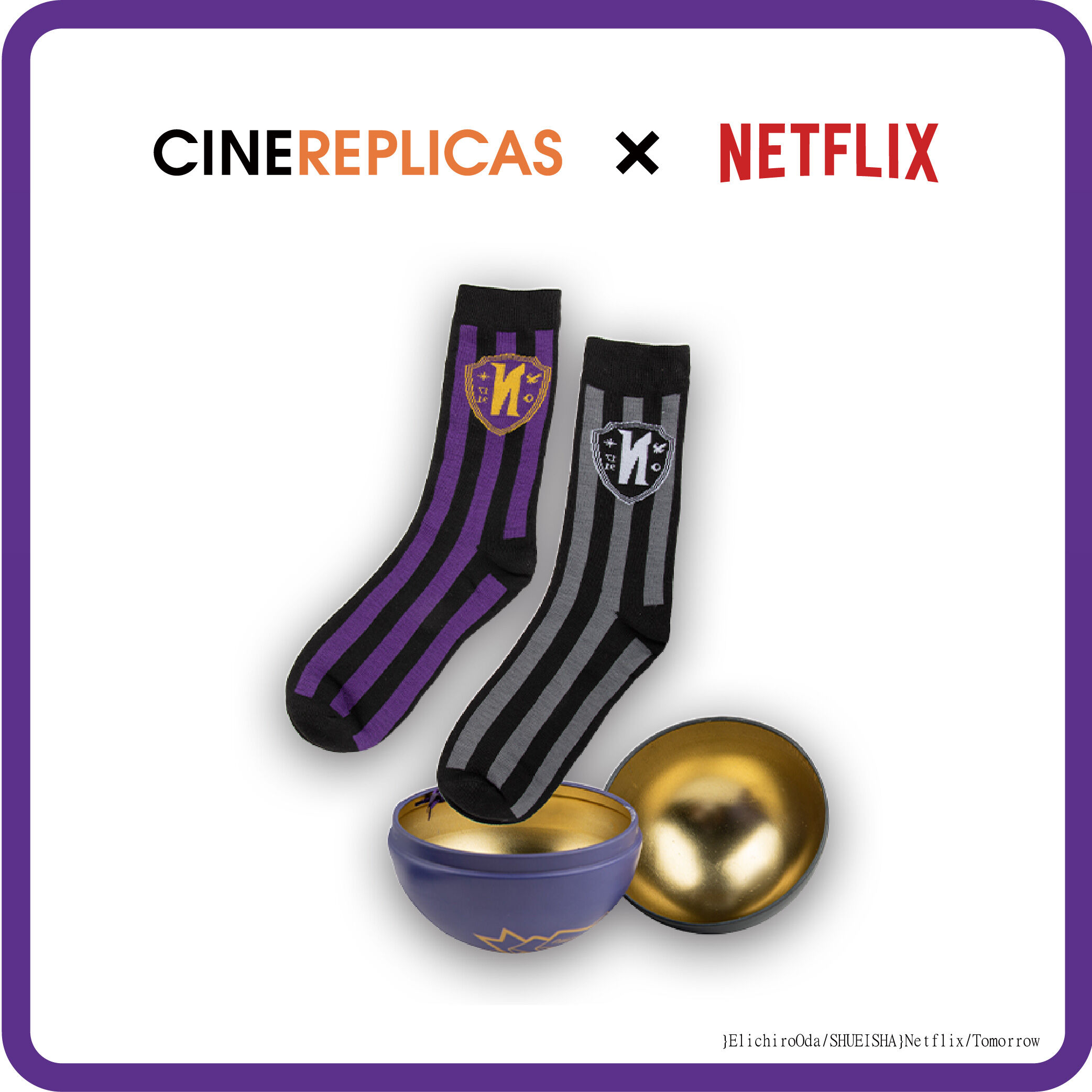 Wednesday Adams Nevermore Academy Christmas Ball Pendant, Naifermor College Socks, Christmas Decoration Gift ราคา 672 บาท*ส่งฟรี