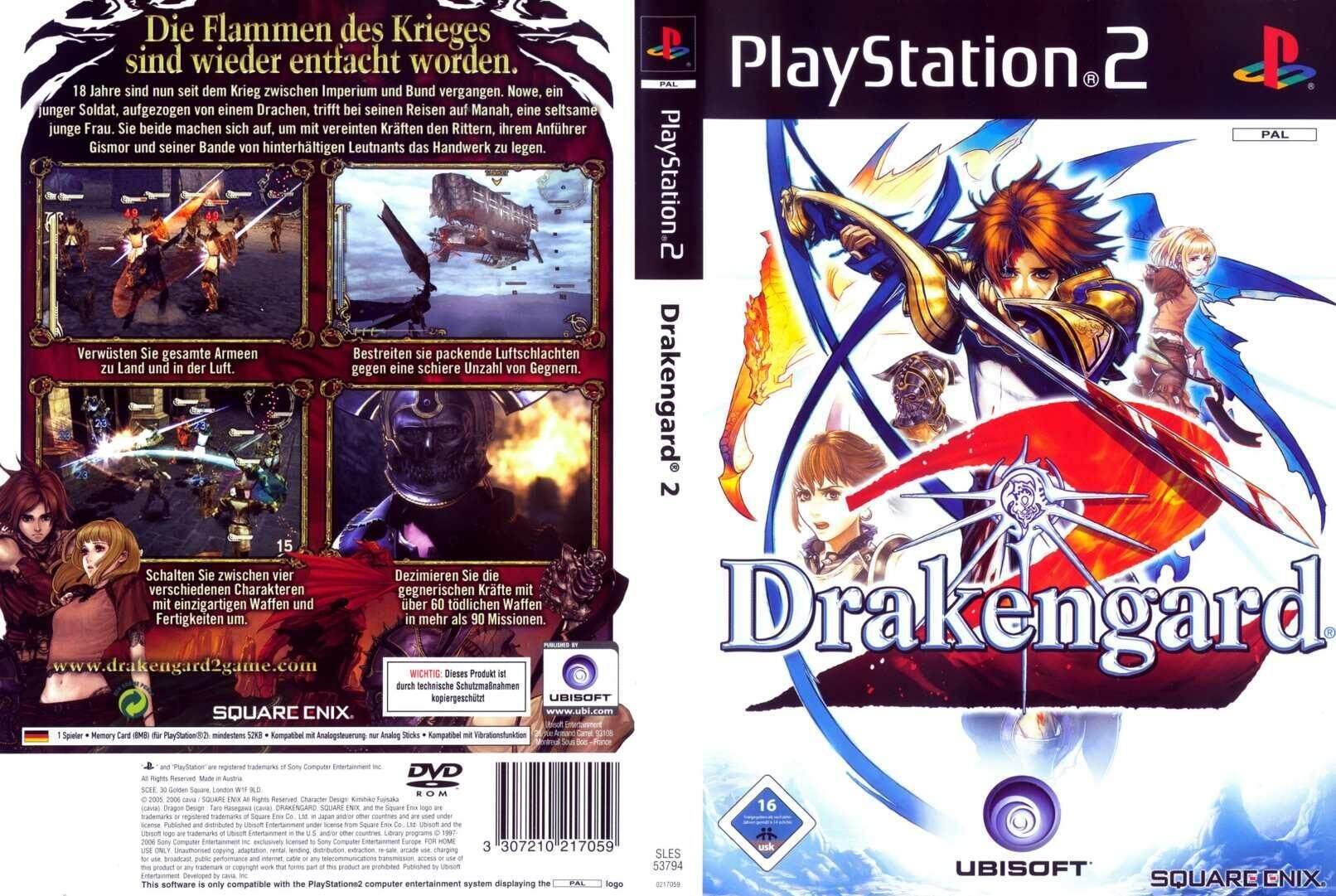 PS2 CD DVD GAMES (Drakenguard 2)Drag on Dragon 2 | Lazada