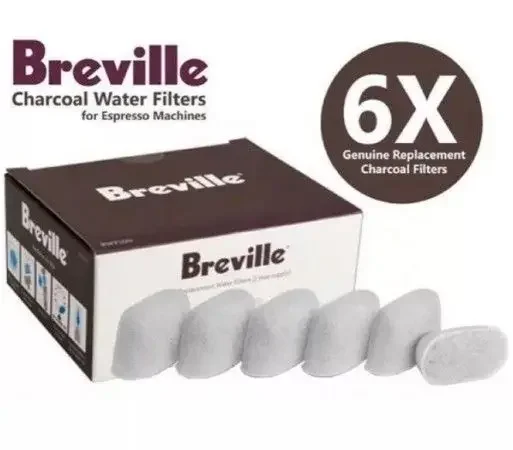 Breville original BWF100 6 replacement water filters (no box)