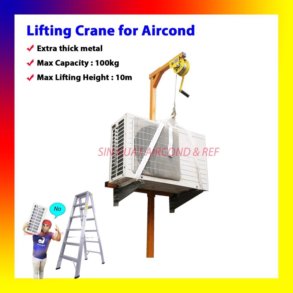 (5HP) Lifting Crane For Aircond @ Lift Air Conditioner @ Lifter Outdoor