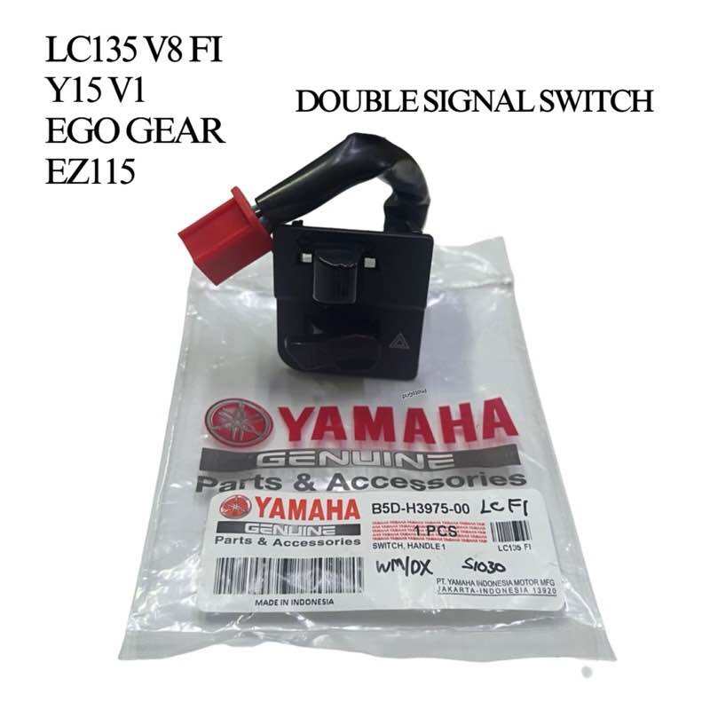 YAMAHA LC135 FI V8/Y15V1/EGO GEAR/EZ115 DOUBLE SIGNAL SWITCH HI LOW SWITCH ON OFF SIGNAL RELAY LED DOUBLE SIGNAL. 