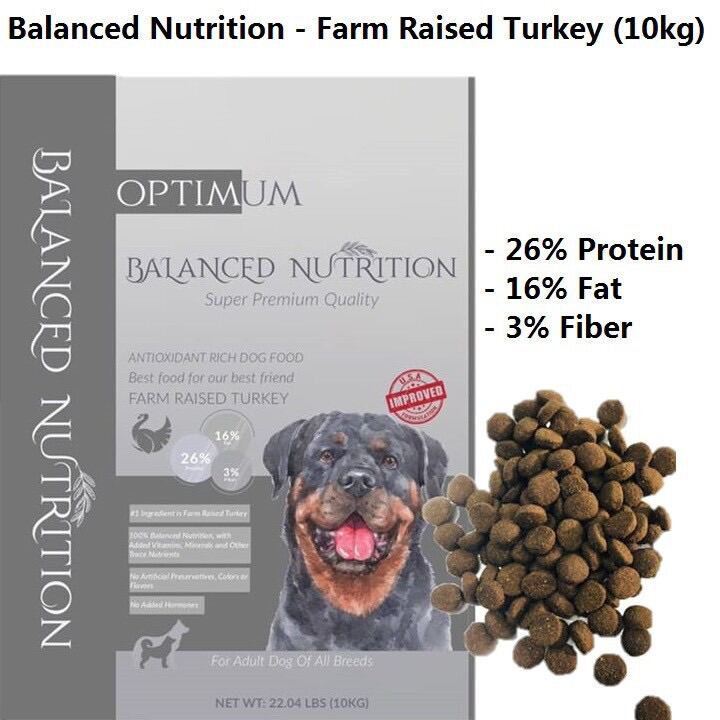 balanced nutrition dog food