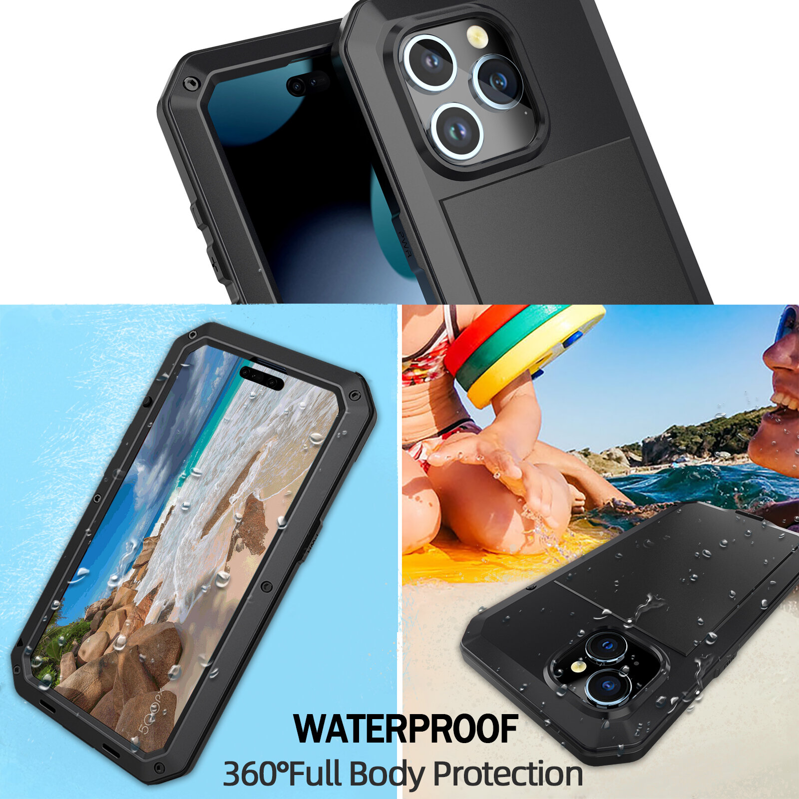 Armor Handyhülle Für Iphone Stoßfeste Aluminium Schutzhülle_voghion.com
