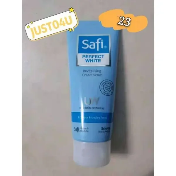 Safi Perfect White Revitalising Cream Scrub | Skrub Muka