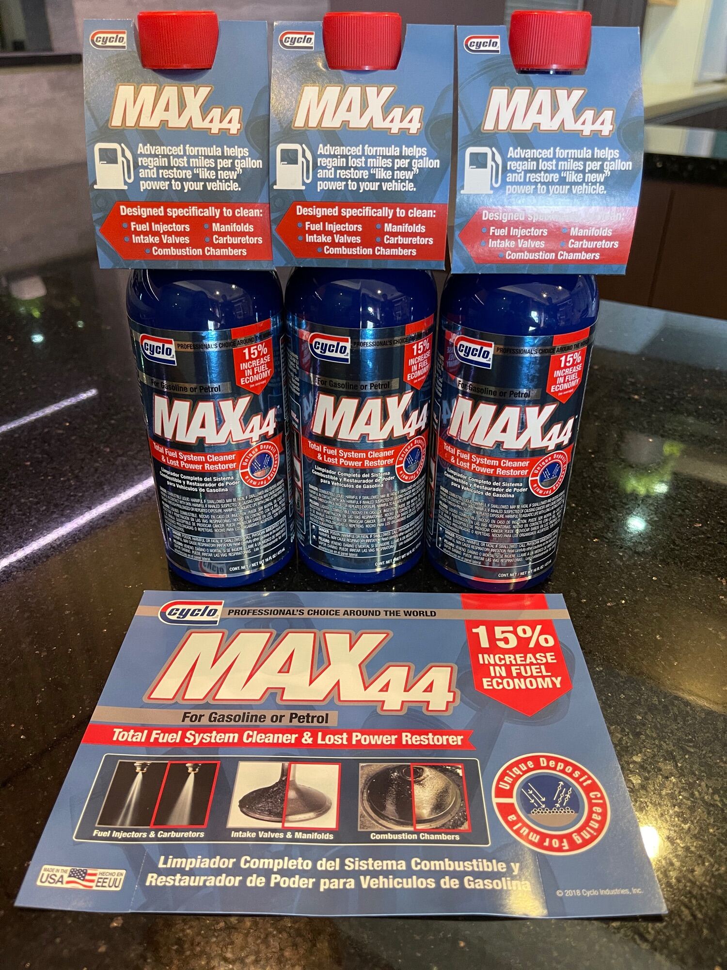 CYCLO MAX44 TOTAL FUEL SYSTEM CLEANER (100 ORIGINAL) Price, Reviews