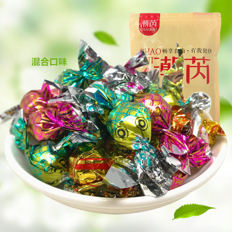 Chao Rui Snowflake Ball Chen Pi Dan Mint Candy Sandwich Salt and Jin Jujube Salty Golden Jujube