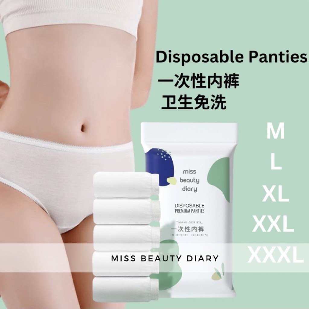 Unisex Disposable Inner Wear 7 Pcs/Set Women Disposable Panties