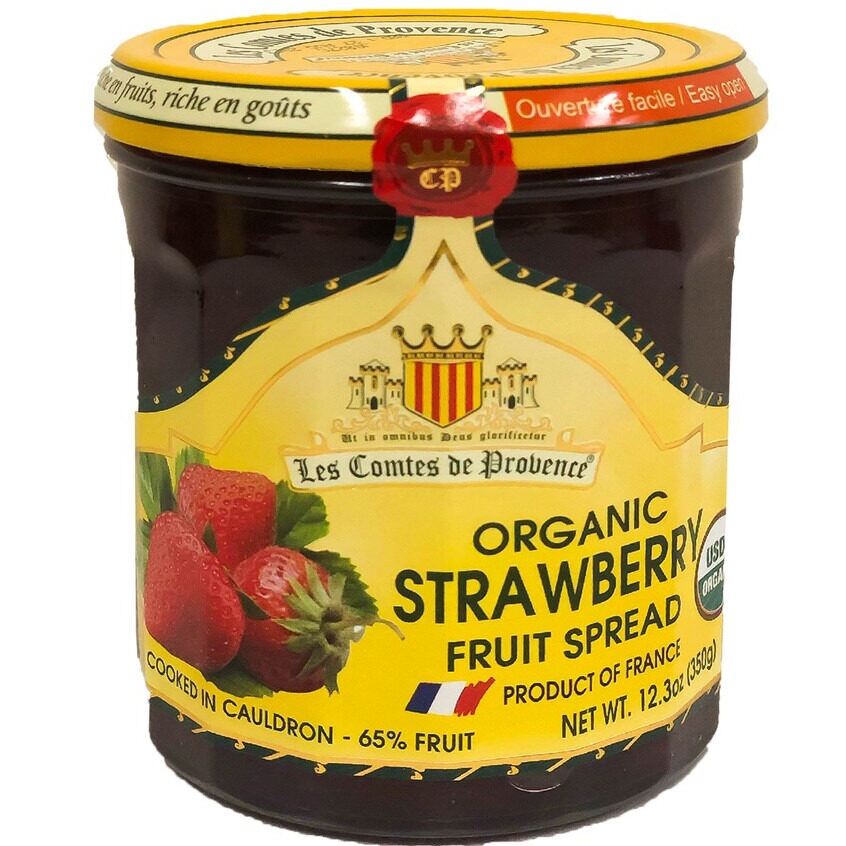 Le Comte de Provence Organic Strawberry Jam 340g Lazada
