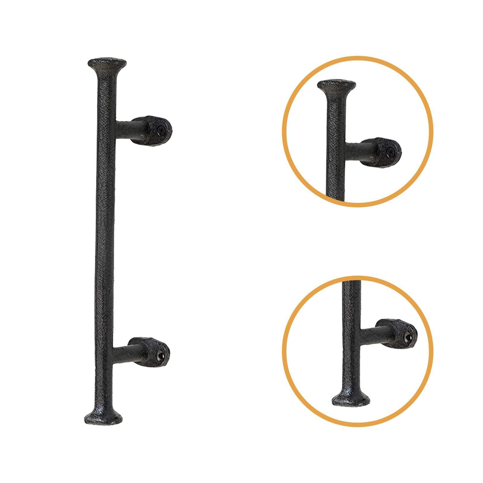 Cast Iron Gate Handle, Decorative, Versatile Rustic Easy to Install Creative Sturdy Durability Barn Door Pull Heavy Duty