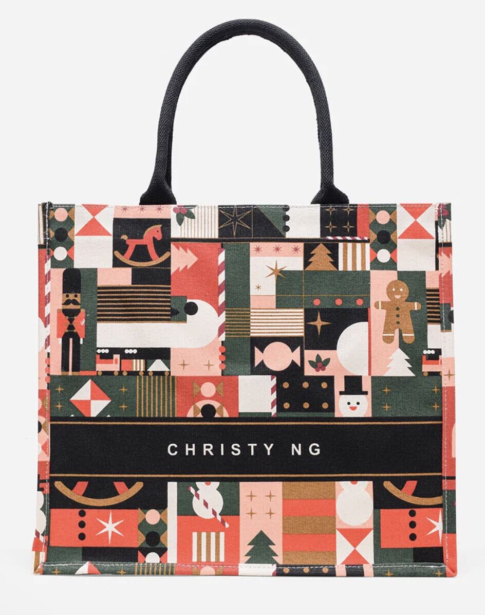 Christy Ng Retro Grocery Bag