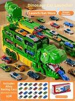 BABYSHOME| Transformable Dinosaur Track Toy Car 6 Units BABYSHOME