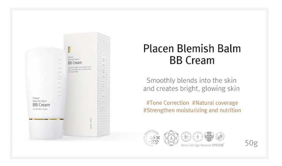 Rene-cell[renecell] Placen Blemish BB Cream 润妮秀BB霜Cream Face