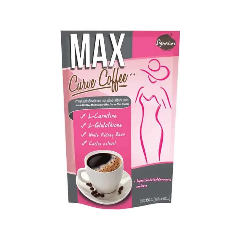 NEW Packing🔥Max Curve Coffee🇹🇭Halal