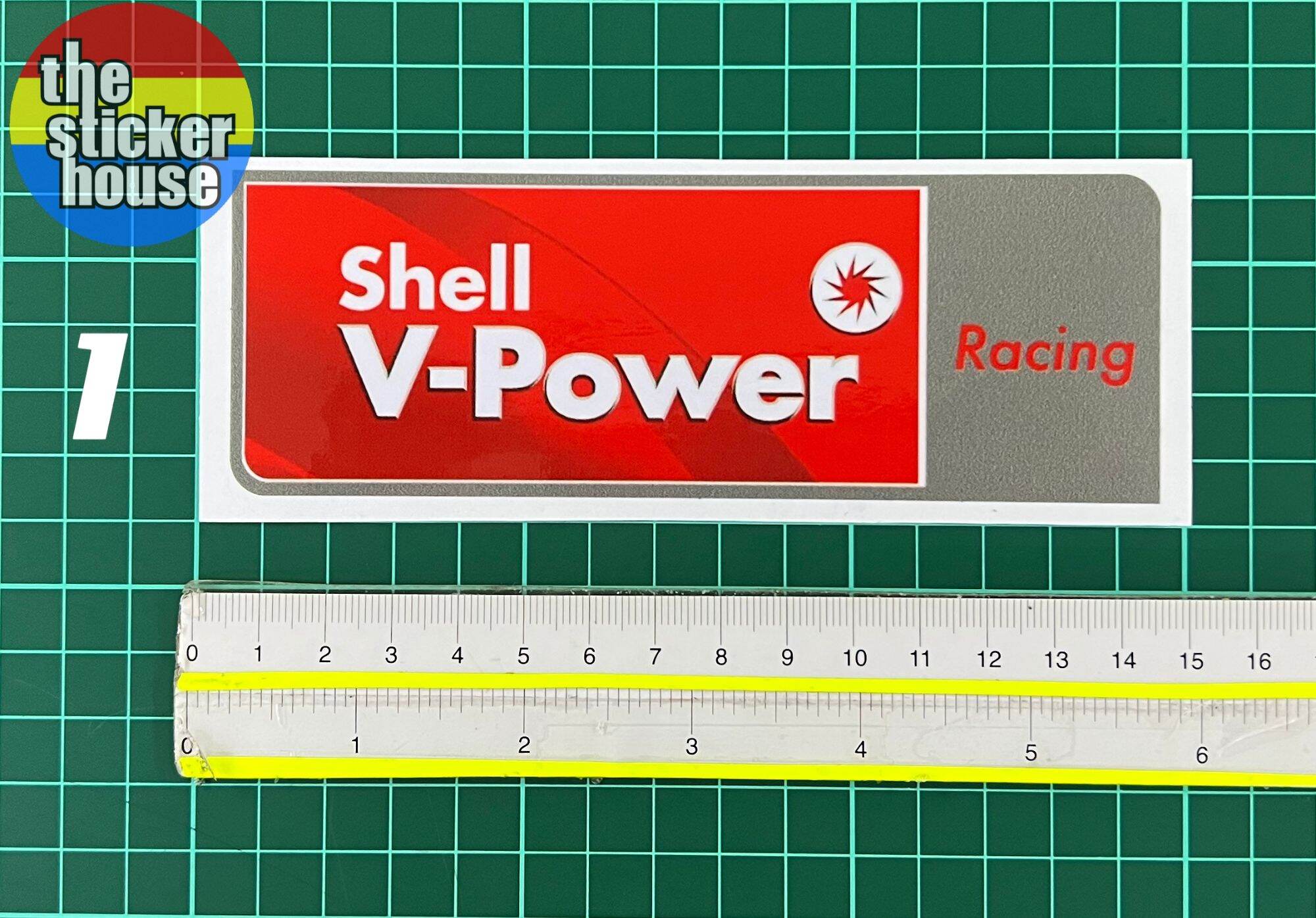 shell v power ステッカー 人気