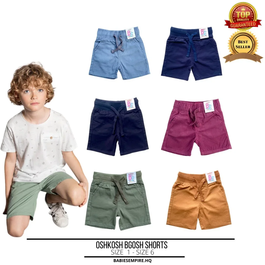 Oshkosh Short Pants Kids Cotton 1-6Y