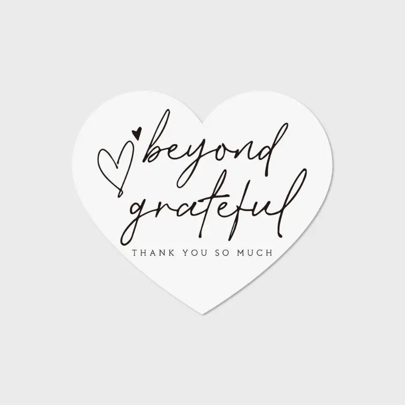 50/100Pcs 5 StylesPink Heart Shaped Thank You Tags - Thank You for Supporting My Small Business Paper Gift Greeting Cards