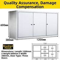 QIUZHISE | Stainless Steel Wall-mounted Storage Cabinet