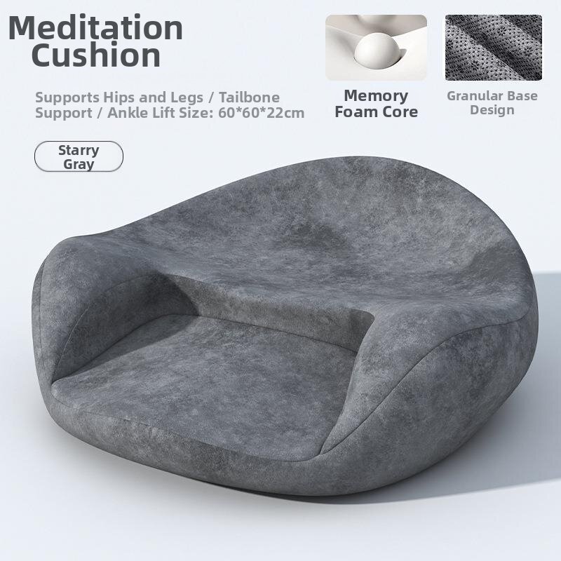 Keluojing | Ergonomic Memory Foam Zafu Cushion For Meditation Sitting