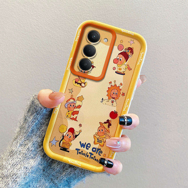Realme C83 5G Case For Realme C83 5G【The latest silicone soft case cartoon cute female boy camera protection phone case cover】