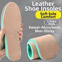 FASHEHAN | Summer Absorbent Anti-Odor Breathable Soft Pain-Relief Pigskin Insole