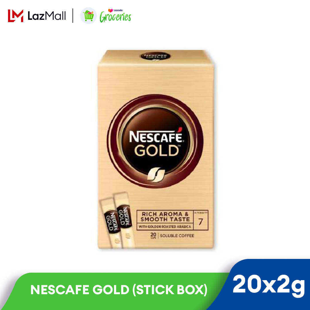 NESCAFÉ Gold Signature Stick Pack (20x2g) - Finest blend, Golden ...