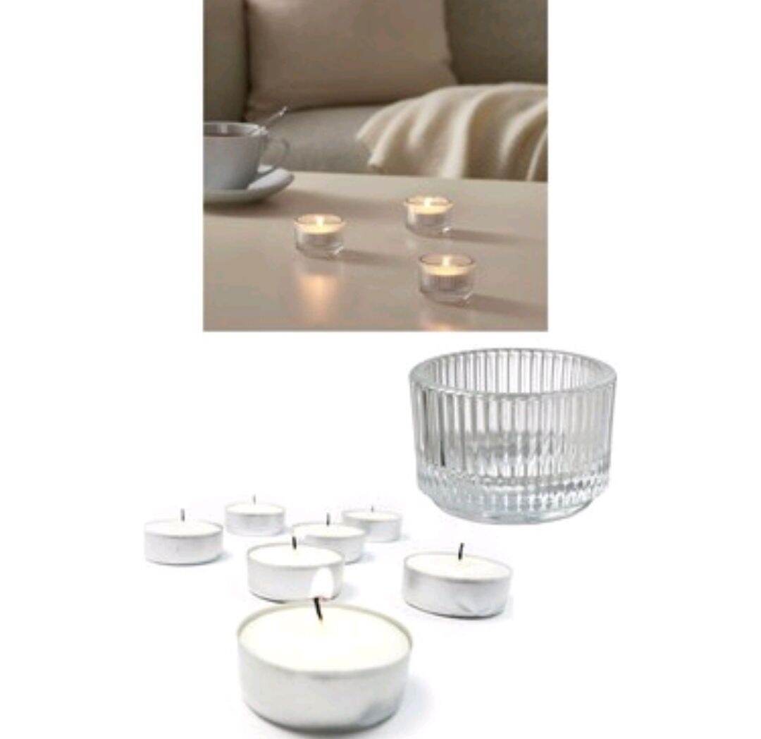 30pcs SINNLIG Scented Tealights Candles Tea party Decorations Candle lights Party