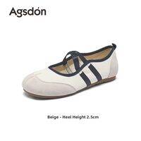 Agsdon | Breathable and Comfortable Flats Mary Jane Shoes