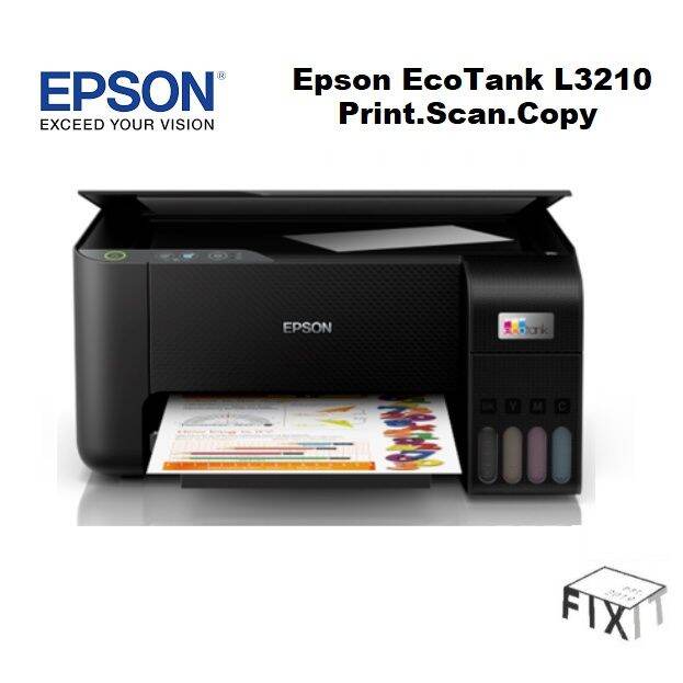 Epson Ecotank L3210l3216 All In One Ink Tank Printer Lazada 8192