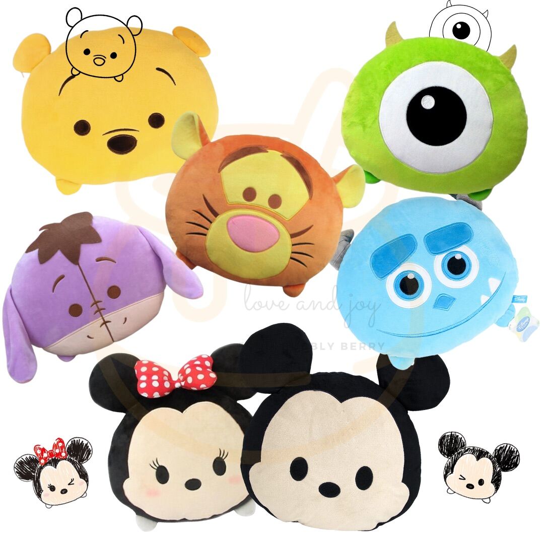 2022 虎年 Tsumtsum Cartoon Pillow : Winnie the Pooh/Mickey Mouse/Mike Plush Soft toys/stuffed toys – Small (30cm) | Lazada 2022 虎年 Tsumtsum Cartoon Pillow : Winnie the Pooh/Mickey Mouse/Mike Plush Soft toys/stuffed toys – Small (30cm) | Lazada