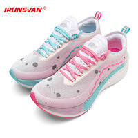 IRUNSVAN Full Palm Carbon Fiber Plate Running Shoes for Men 2024 Non-slip Stable Outdoor Athletic Women Zapatillsa de deporte FeiSu 23006