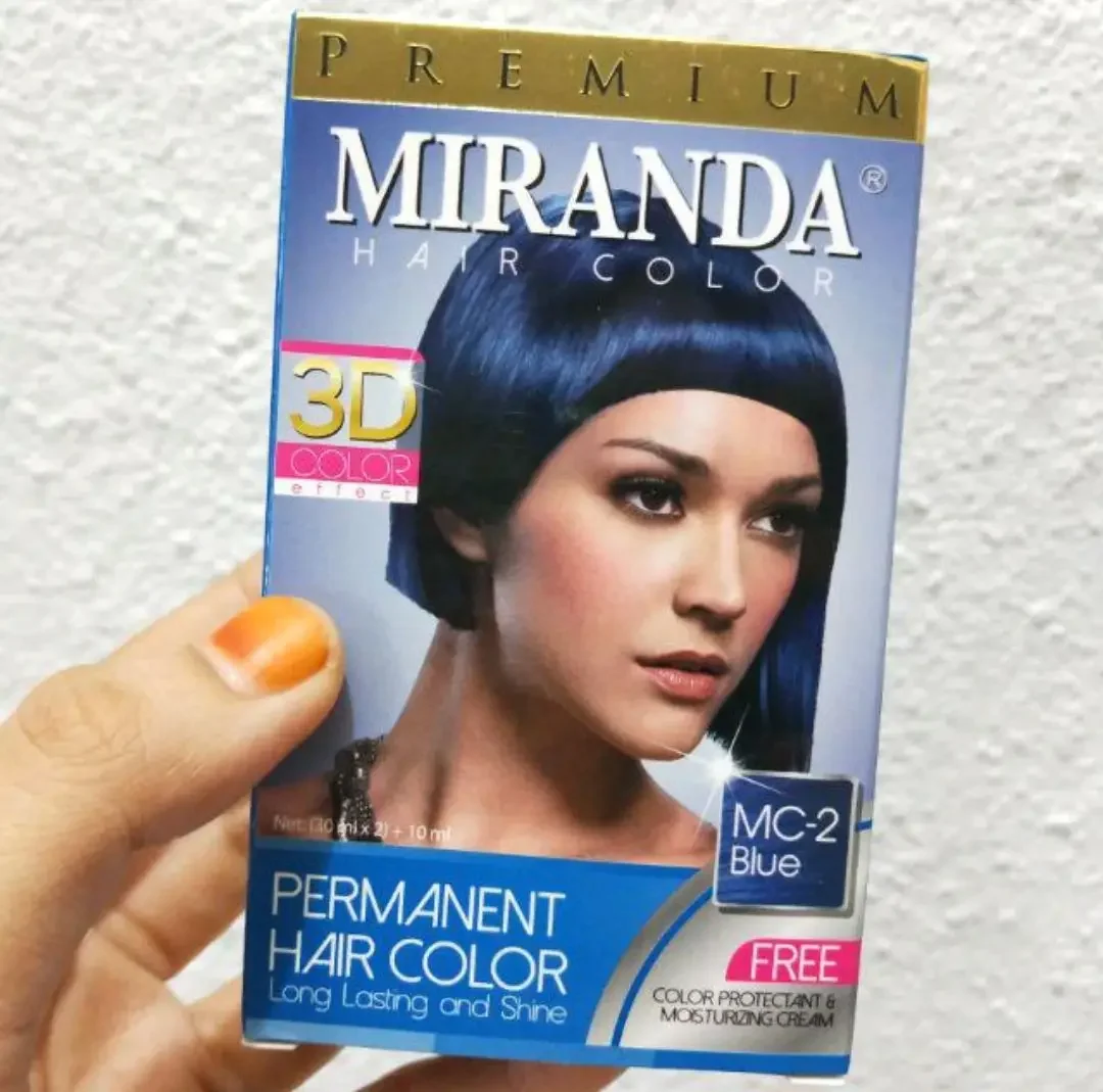 Miranda Hair Color Pewarna Rambut Blue