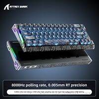 ATTACK SHARK | Magnetic Axis Carbon Fiber Gaming Keyboard