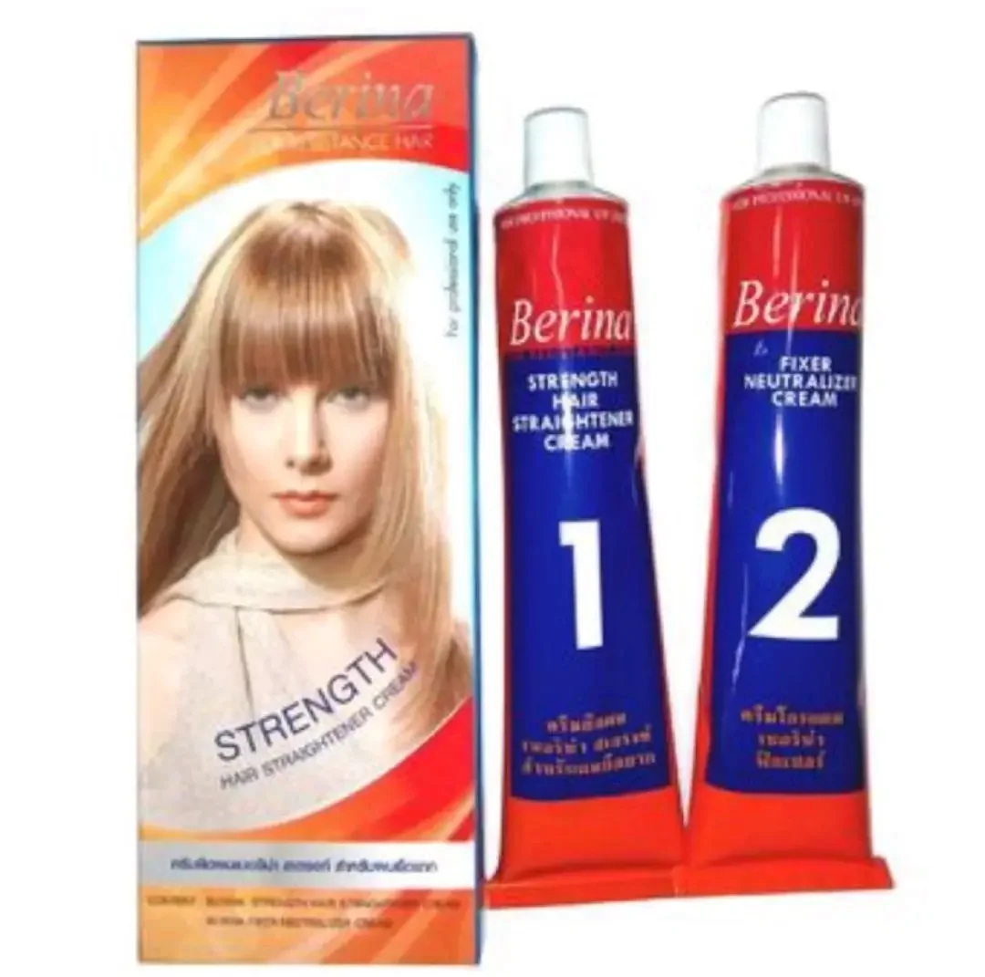 Berina strength hair straightener cream