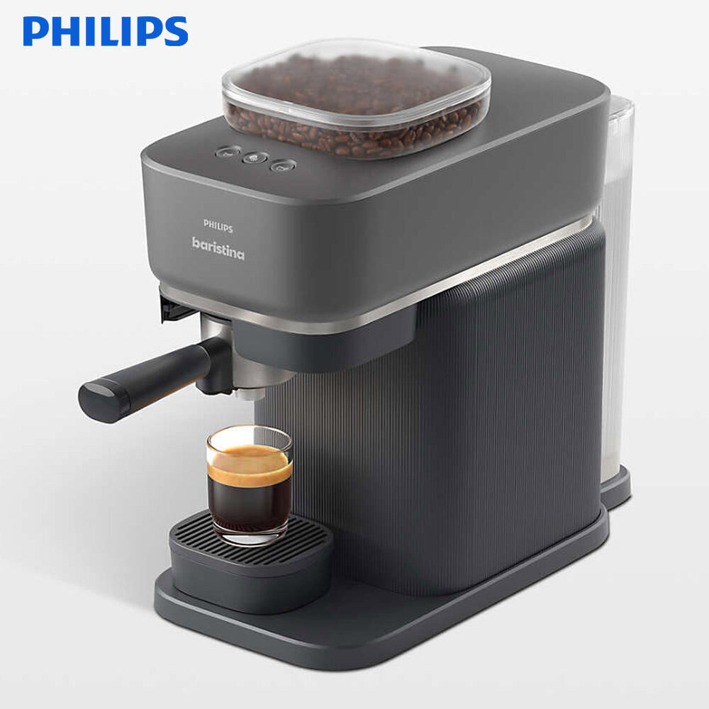 Philips Korea BAR300/60 BARISTINA Espresso Machine Built-in Grinder 16Bar 1.2L ราคา 24,934 บาท*ส่งฟรี