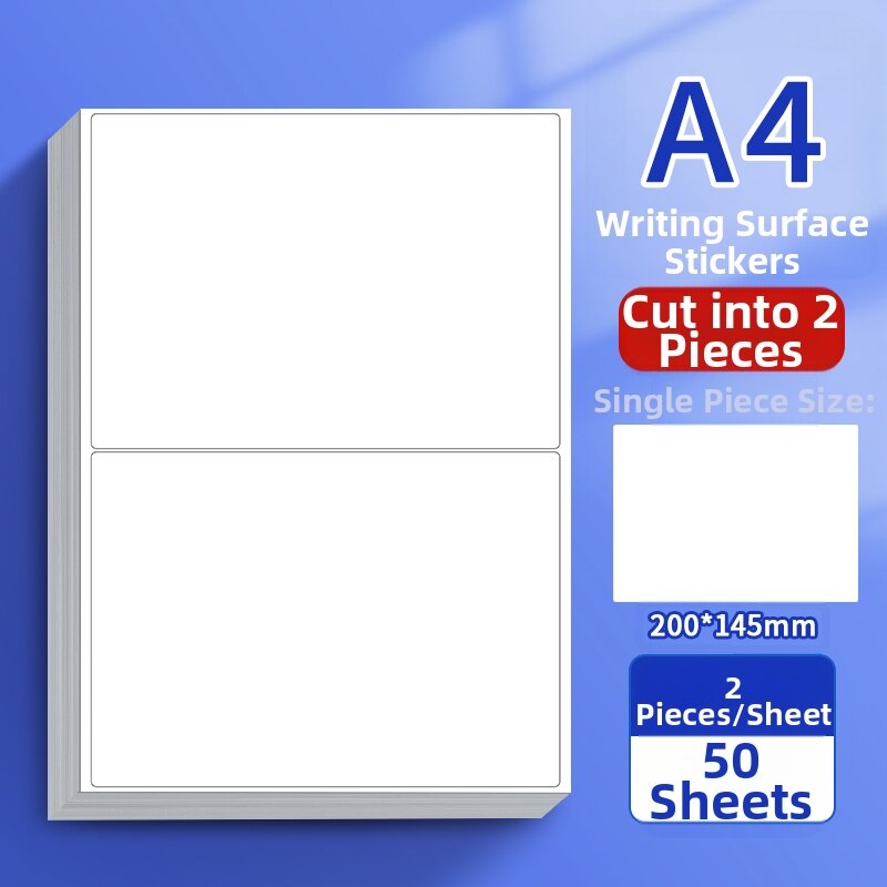 ZEEGO | Self-Adhesive Sticker Paper Printable Handwriting Label