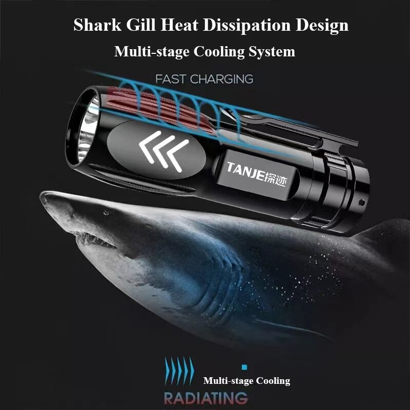Mini Portable Torchlight Chargeable Mini Torchlight Led Flashlight Rechargeable Torchlight Sport Lampu Suluh Kecil. 