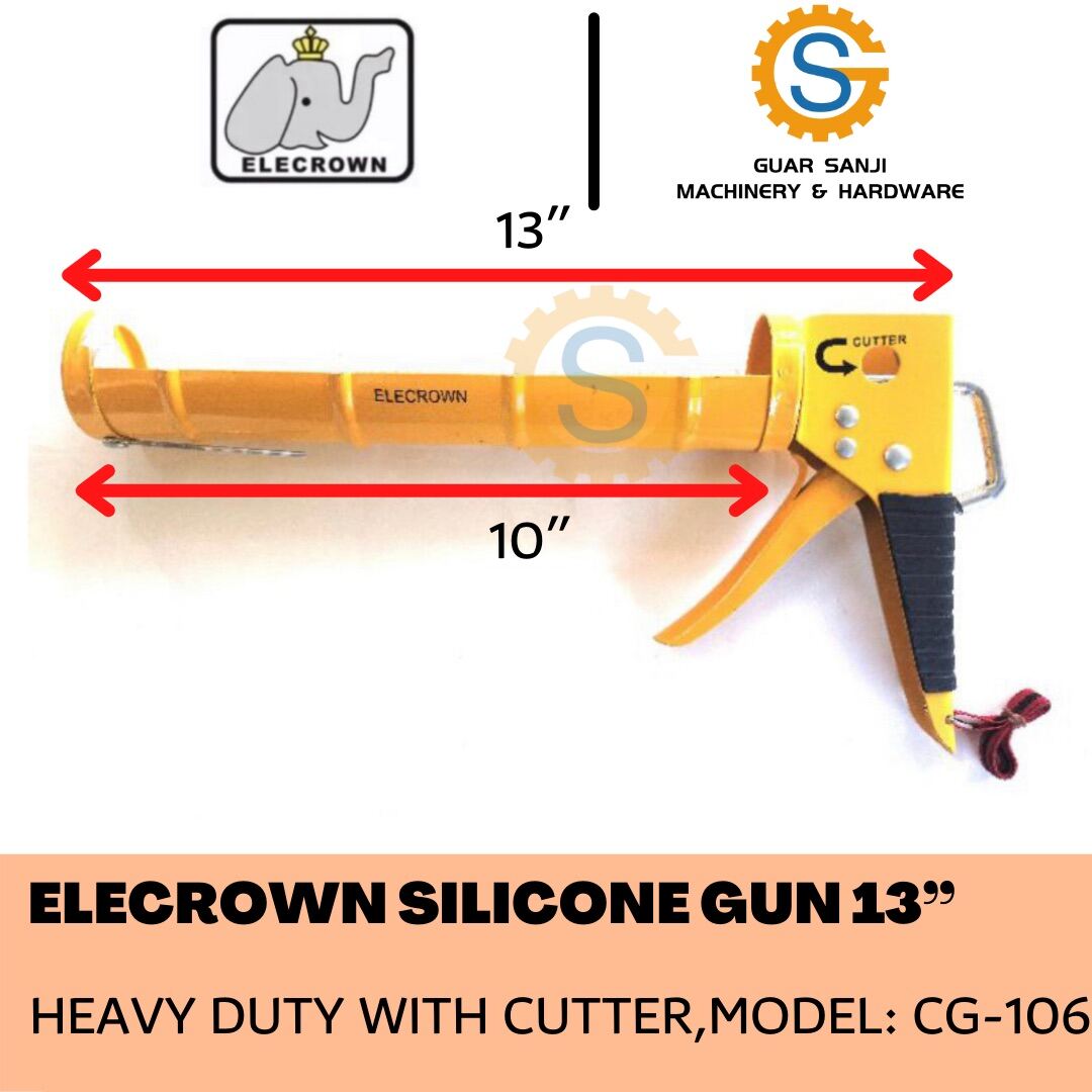 ELECROWN SILICONE SPRAY GUN HEAVY DUTY WITH CUTTER CG106 Lazada