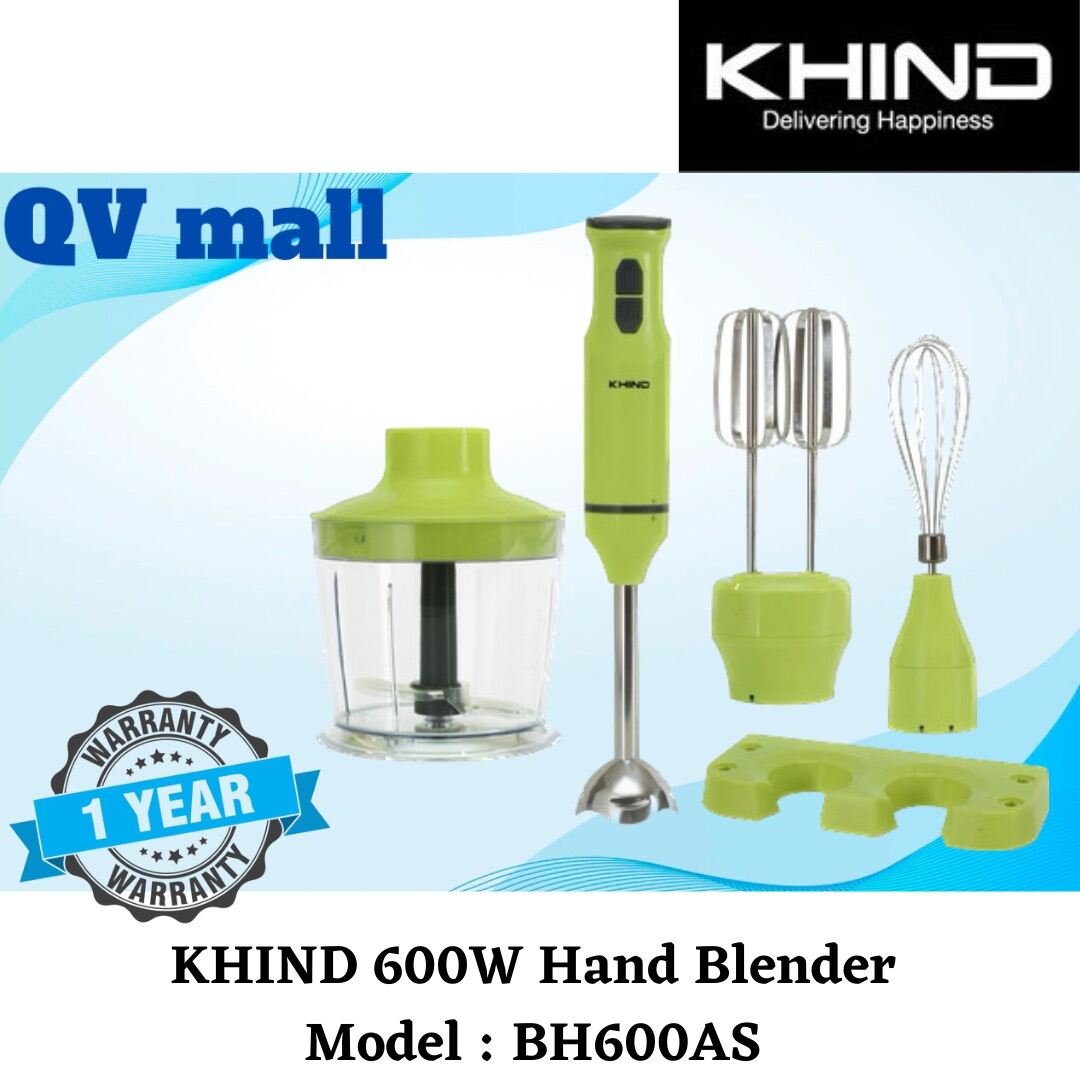 KHIND MULTIFUNCTIONAL HAND BLENDER BH600AS Lazada