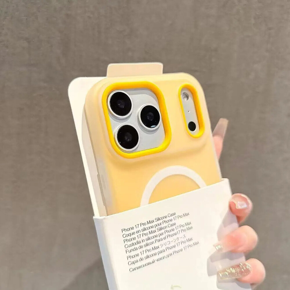 Candy Colour Magnetic Wireless Charging Case For Iphone Pro Max_voghion.com