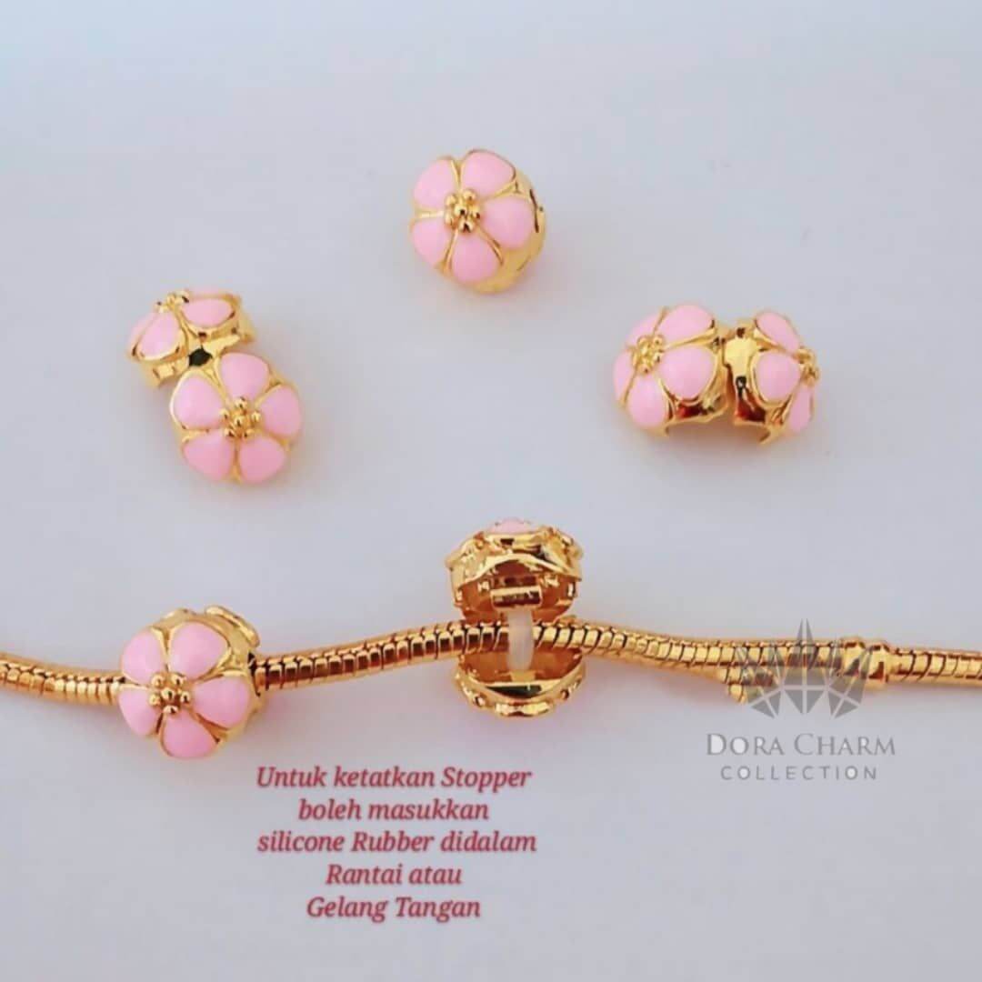 Pandora Stopper Charms Color Options Silver 925 Clip Stopper