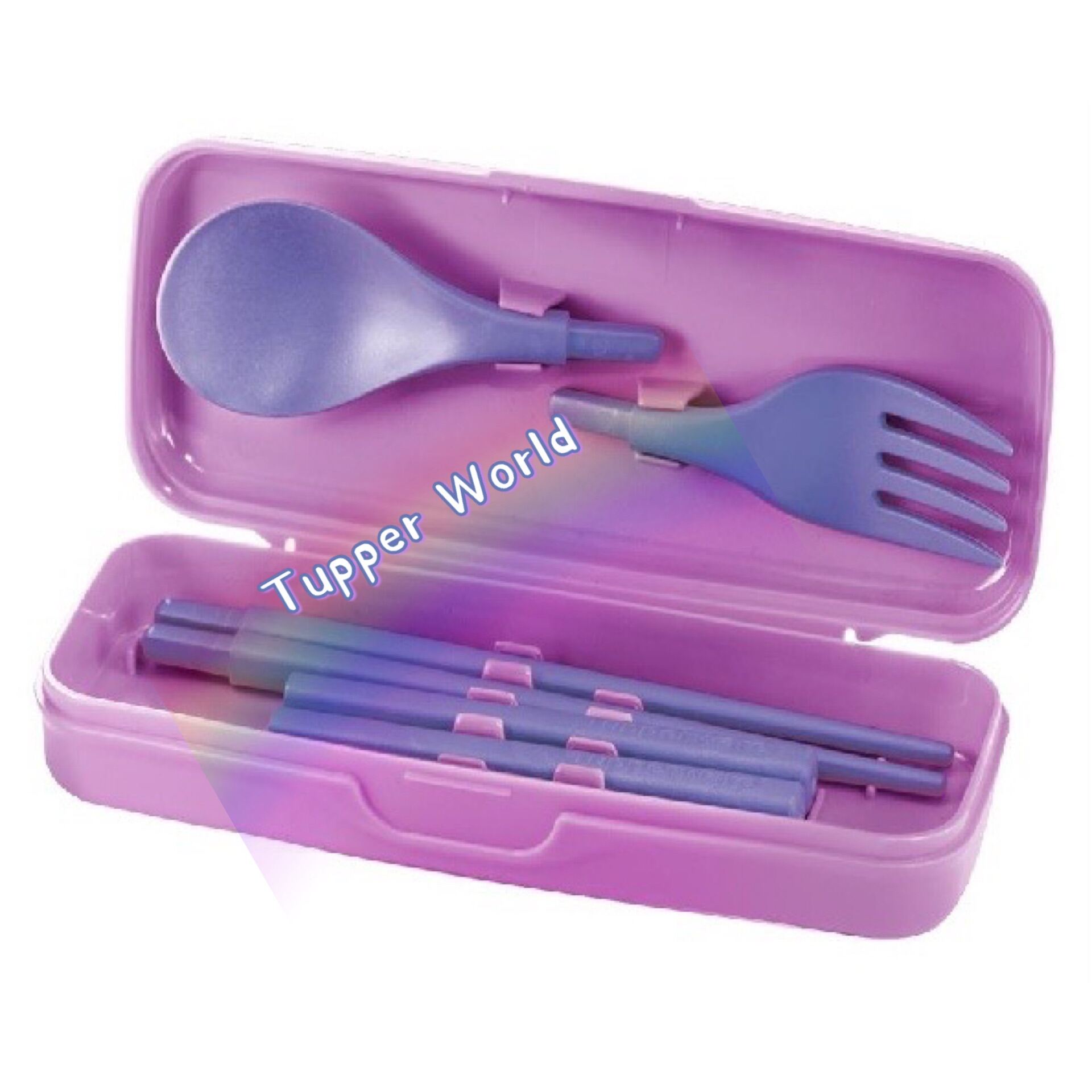 Tupperware Portable Cutlery Set Lazada