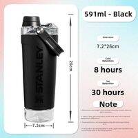 STANLEY | Stainless Steel Leak Proof Sports Water Bottle Large Capacity 2000ml Insulated Thermos Bottle with Handle for Gym Fitness Outdoor Activities
