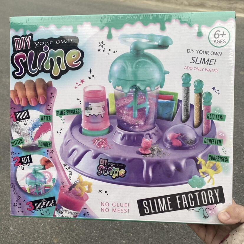 Export Nickelodeon Slime Slime Mixer Model Hand-Made DIY Flash Color Authentic. 